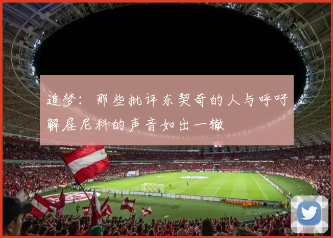 追梦：那些批评东契奇的人与呼吁解雇尼科的声音如出一辙