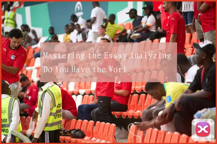 Mastering the Essay Analyzing Do You Have the Worl
