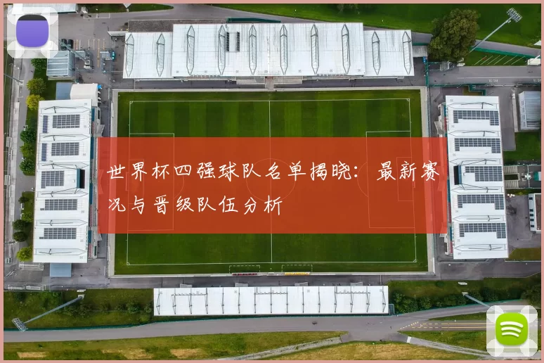 世界杯四强球队名单揭晓:最新赛况与晋级队伍分析