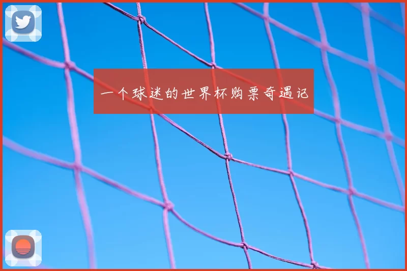 一个球迷的世界杯购票奇遇记